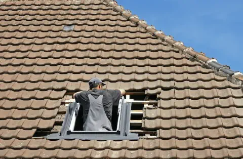 Pose de velux - Landujan